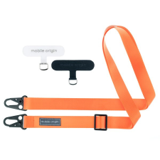 Mobile Origin Lanyard Tape 25mm, 84 - 165cm - Orange tok és táska