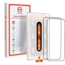 Mobile Origin Orange Screen Guard Apple iPhone 15 Edzett üveg kijelzővédő (2db) mobiltelefon kellék
