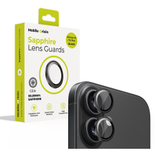 Mobile Origin Sapphire Lens guards, black - iPhone 16/16 Plus mobiltelefon kellék