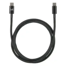 MOBILIS 001389 USB 2.0 1 M USB C Fekete kábel és adapter