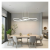  MOBIUS LED csillár – 32 × 80 cm FEHÉR - RF2937205-F