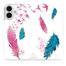 Mobiwear Apple iPhone 16 flip tok - MR08S tok és táska