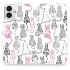 Mobiwear Apple iPhone 16 Plus flip tok - MX01S (5906511375482) tok és táska