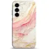 Mobiwear Elite Pro Samsung Galaxy S25 FE rózsaszín márvány ellenálló tok