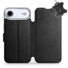 Mobiwear Flip Apple iPhone Air fekete bőrtok tok és táska