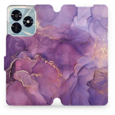 Mobiwear Flip Honor X5c Plus lila márvány tok (5907861808941) tok és táska