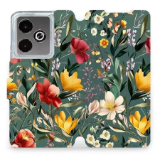 Mobiwear Flip knížkové pro Realme GT 7T - Zelená louka tok és táska