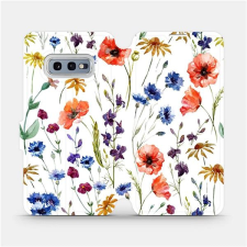 Mobiwear Flip pouzdro na mobil Samsung Galaxy S10e - MP04S Luční kvítí tok és táska