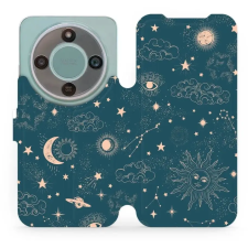 Mobiwear Flip pouzdro pro Honor Magic8 Lite - VP14S vesmír tok és táska
