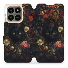 Mobiwear Flip pouzdro pro Honor x7d temné kočky tok és táska