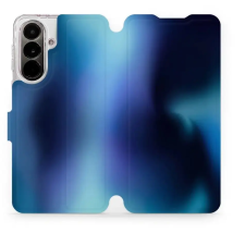 Mobiwear Flip pouzdro pro Samsung Galaxy A37 5G - VP68S modrý odstín tok és táska