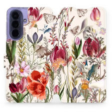 Mobiwear Flip pouzdro pro Samsung Galaxy A57 5G - MP01S louka tok és táska