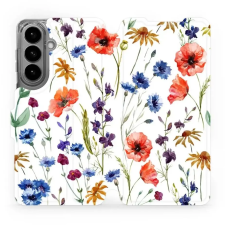 Mobiwear Flip pouzdro pro Samsung Galaxy S26 Plus - MP04S kvítí tok és táska