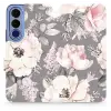 Mobiwear Flip pouzdro pro Vivo V70 FE - MX06S květy