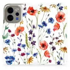 Mobiwear Flip pouzdro pro Vivo V70 - MP04S kvítí tok és táska