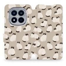 Mobiwear Flip pouzdro pro Xiaomi Redmi Note 15 Pro+ 5G kočičáci tok és táska