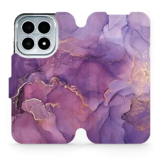 Mobiwear Flip Xiaomi 17 lila márvány tok tok és táska