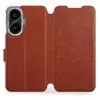 Mobiwear Flip Xiaomi Poco F7 barna tok