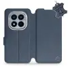 Mobiwear Flip Xiaomi Redmi Note 15 Pro 5G kék bőrtok