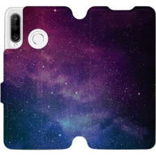 Mobiwear Flipové pouzdro na mobil Huawei P30 Lite - V147P Mlhovina tok és táska