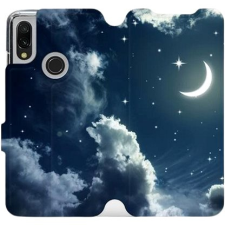 Mobiwear Flipové pouzdro na mobil Xiaomi Redmi 7 - V145P Noční obloha s měsícem tok és táska