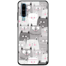 Mobiwear G045G Glossy Huawei P30 fényes tok - cicák tok és táska