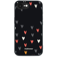 Mobiwear Glossy Apple iPhone 16e fényes tok - szívek (5906511840393) tok és táska