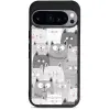 Mobiwear Glossy Google Pixel 9 cicák fényes tok