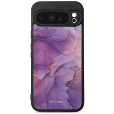 Mobiwear Glossy Google Pixel 9 Pro XL lila márványos fényes tok (5907861364249) tok és táska