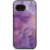 Mobiwear Glossy Google Pixel 9A lila márvány fényes tok