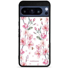 Mobiwear Glossy lesklý pro Google Pixel 8 Pro - Květy tok és táska