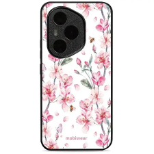 Mobiwear Glossy lesklý pro Honor 400 Pro - Květy tok és táska