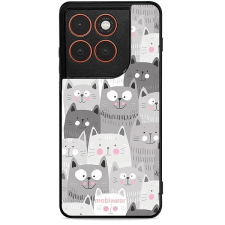 Mobiwear Glossy lesklé pouzdro na Motorola Edge 70 kočičky tok és táska