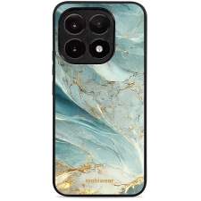 Mobiwear Glossy lesklé pouzdro na Xiaomi 15T zelenkavý mramor tok és táska