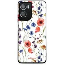 Mobiwear Glossy Motorola Moto G06 Power fényes tok - G032G, mezei virágok tok és táska