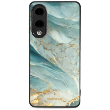 Mobiwear Glossy Samsung Galaxy S25 Edge fényes tok - zöldes márvány (5906511916449) tok és táska