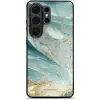 Mobiwear Glossy Samsung Galaxy S26 Ultra fényes tok - G022G, zöldes márvány