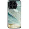 Mobiwear Glossy Xiaomi 15T Pro zöld márvány fényes tok