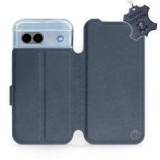 Mobiwear Google Pixel 8a 5G kék bőr flip tok - L_NBS (5906511220379) tok és táska