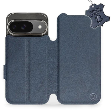 Mobiwear Google Pixel 9 kék bőr flip tok - L_NBS tok és táska
