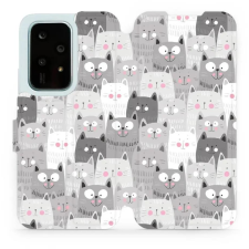 Mobiwear Honor 200 Lite flip tok - M099P (5906511274075) tok és táska