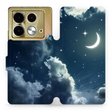 Mobiwear Infinix Note 40 flip tok - égbolt (5906511888098) tok és táska