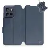 Mobiwear Kožené flip pouzdro pro Motorola Edge 60 Neo - modré