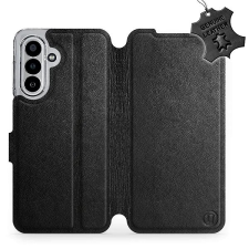 Mobiwear Kožené flip pouzdro pro Samsung Galaxy A17 / A17 5G černé tok és táska