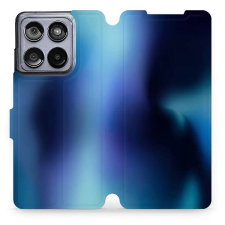 Mobiwear Motorola Edge 60 Fusion flip tok - kék árnyalat tok és táska