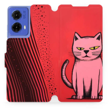 Mobiwear Motorola Moto G85 5G flip tok - VP54S (5906511276628) tok és táska
