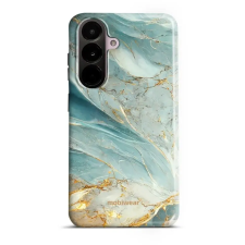 Mobiwear Odolné pouzdro Samsung Galaxy A37 5G - Elite Pro EP34E Zelenkavý mramor tok és táska