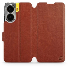 Mobiwear POCO X7 Pro barna flip tok tok és táska