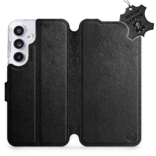 Mobiwear Samsung Galaxy A55 5G fekete bőr flip tok - L_BLS tok és táska