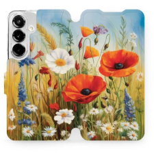 Mobiwear Samsung Galaxy S25 flip tok - nyári rét tok és táska